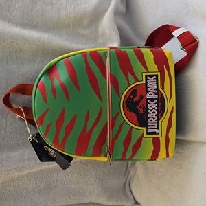 Funko Jurassic Park 30th Anniversary Mini 11.5" All-over Graphics Backpack Bag